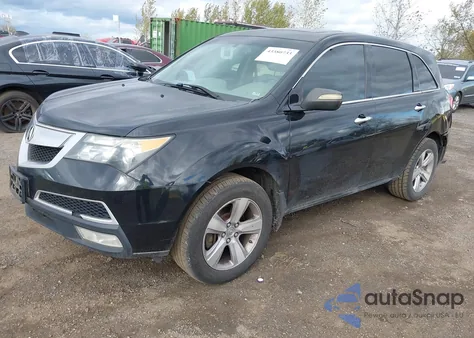 2013 Acura Mdx Technology Package from USA, damaged, VIN 2HNYD2H37DH511105